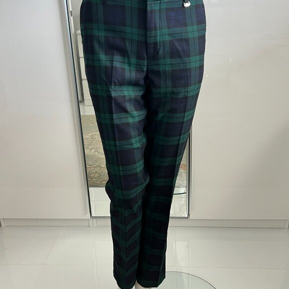 Brooks Brothers Natalie BlackWatch Tartan Plaid pants SZ 6 - Picture 4 of 12
